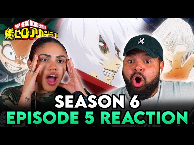 SHIGARAKI DESTROYS EVERYTHING! | My Hero Academia Season 6 Episode 5 Reaction
