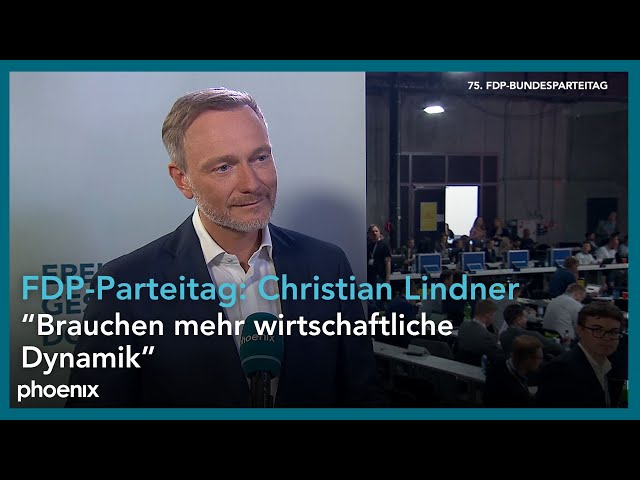 FDP-Parteitag: Interview mit Christian Lindner, FDP | 27.04.2024