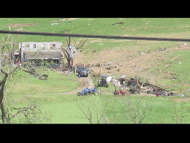 West Virginia community stunned by first-ever recorded tornado, leaves homes and farmland destroyed