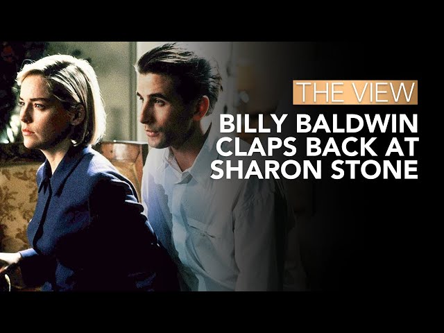 Billy Baldwin Claps Back At Sharon Stone | The View