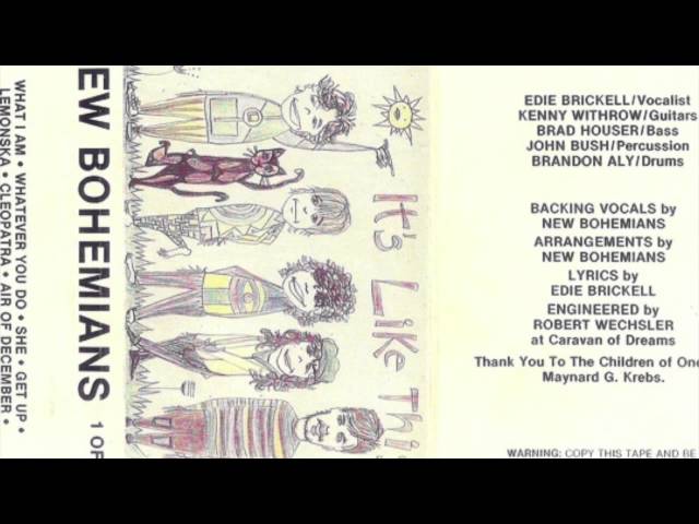 Edie Brickell & New Bohemians: "Air Of December" (early version, from "It's Like This", 1986)