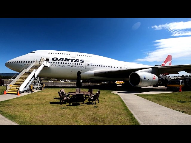 Hars Aviation Museum Qantas 747 VH-OJA Part 1