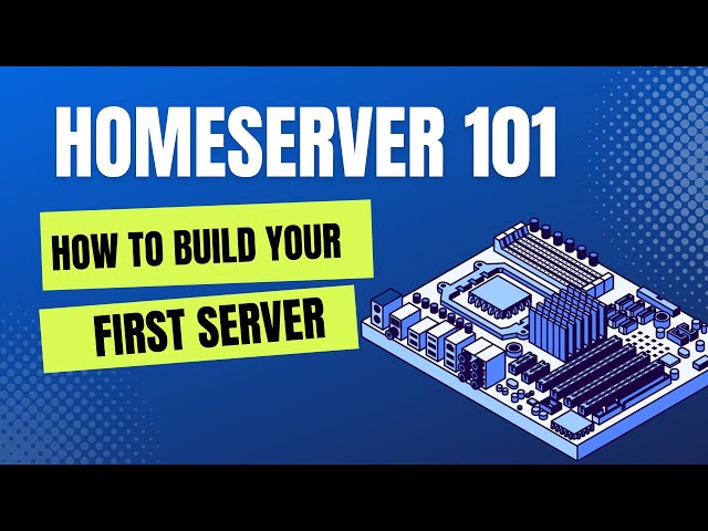 The ultimate homeserver guide to build your first SERVER | Everything you need to know.