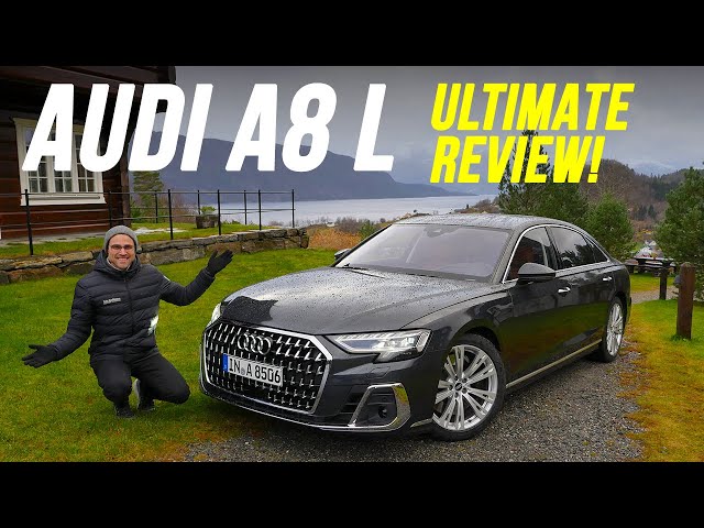 The ultimate Audi A8 driving REVIEW! 2022 A8 L 4.0 V8 Facelift - better than S-Class and 7-Series?