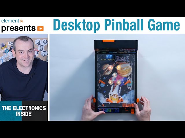 Vintage Desktop Pinball Teardown - The Electronics Inside