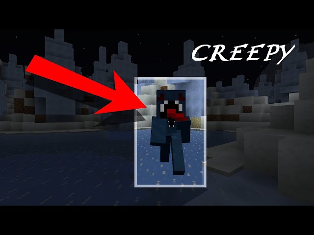 Minecraft's Ice Spikes Alien Got Me! MINECRAFT Cursed Creepypasta