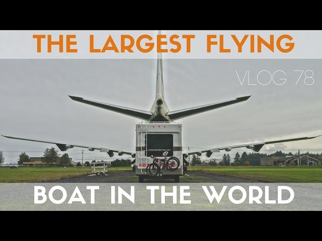 Spruce Goose - Big Floating Plane at the Evergreen Air and Space - Travel Vlog 78