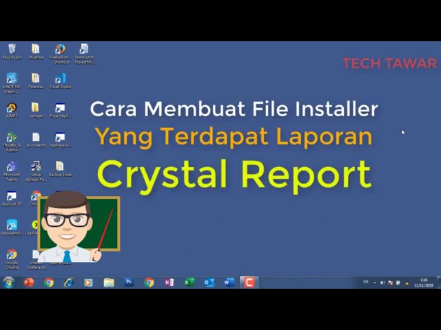 Membuat File Installer yang Terdapat Laporan Crystal Report