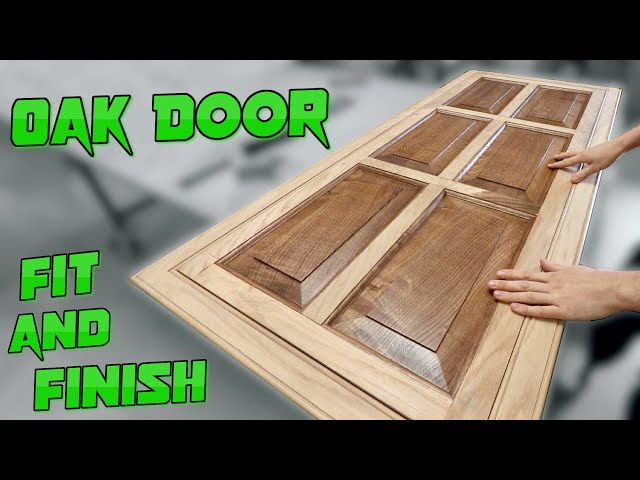 English Oak Cupboard - Part 3: Assembly and Finish