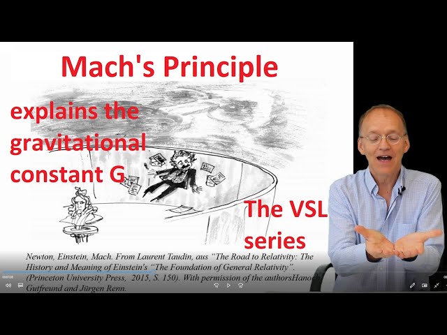 How to Explain G - Mach's Principle and Variable Speed of Light