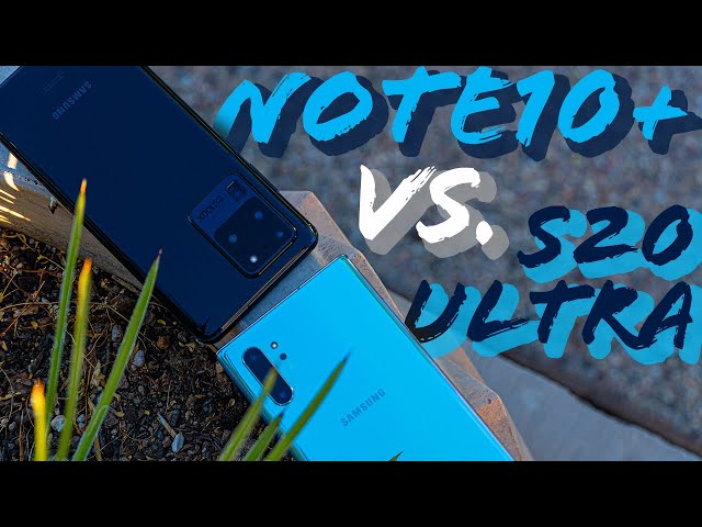 SAMSUNG GALAXY NOTE 10 PLUS VS S20 ULTRA | Samsung Flagship Comparison!