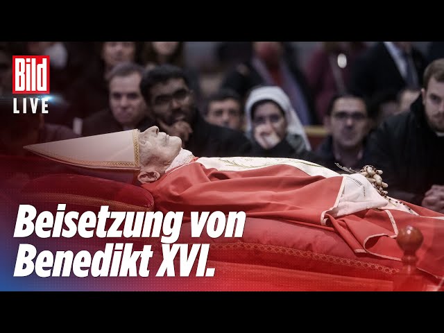 🔴 Benedikt XVI. wird beigesetzt – die Welt nimmt Abschied von unserem Papst  | LIVE aus dem Vatikan