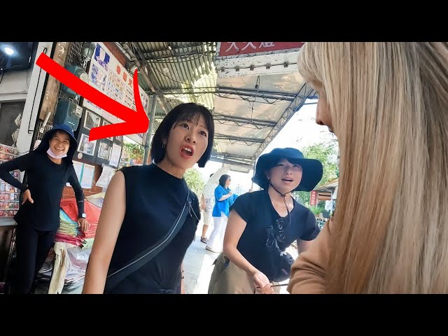What happens when I Suddenly Speak Asian Languages to Strangers?