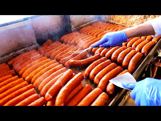 American Street Food - The BEST HOT DOGS in Chicago! Jim’s Original Sausages, Burgers, Pork Chops