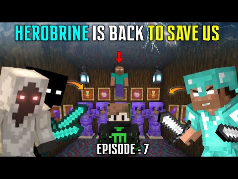 😱HEROBRINE IS BACK TO SAVE US FROM ENTITY 303 AND NULL - JIN IS NO MORE - TEDDY GAMING