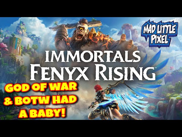 God Of War & BOTW Had A Baby?! Immortals Fenyx Rising Nintendo Switch - Madlittlepixel LIVE