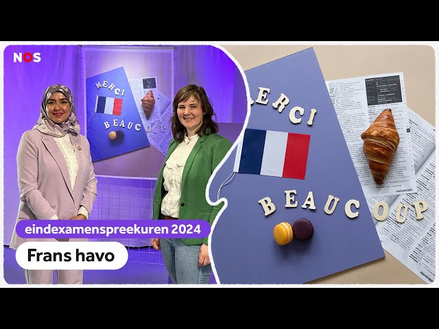 Eindexamenspreekuur Frans havo met Fati en Marieke