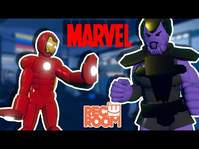 If Marvel Heroes Played Paintball In Rec Room