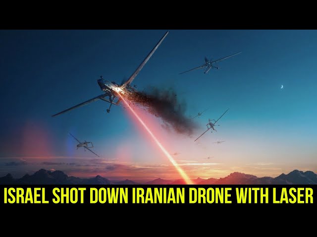 Israel destroy Iranian Drone. Israel successfully tests airborne anti-drone laser