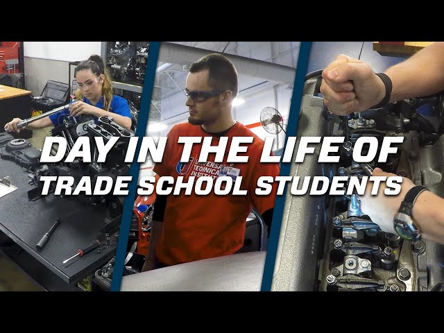 Day in the Life of Trade School Students
