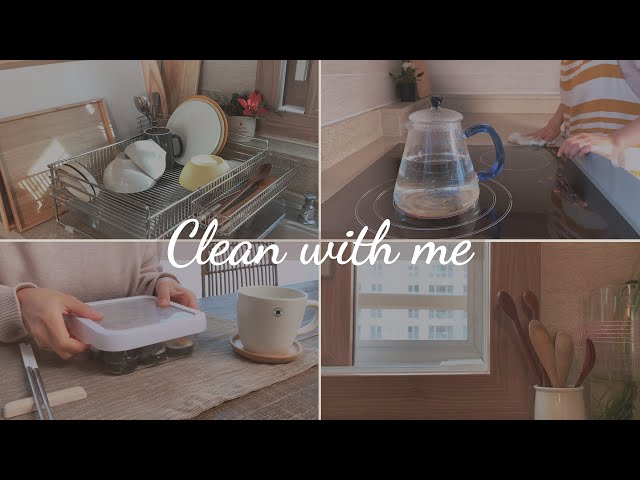 How to keep kitchen clean with little effort / Reduce disposables in daily life