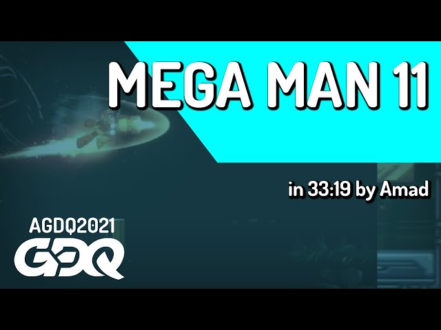 Mega Man 11 by Amad in 33:19 - Awesome Games Done Quick 2021 Online