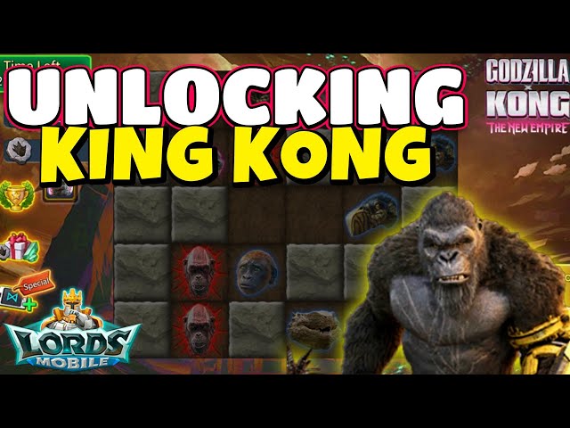 Let's Try And Unlock The King King Skin! Lords Mobile