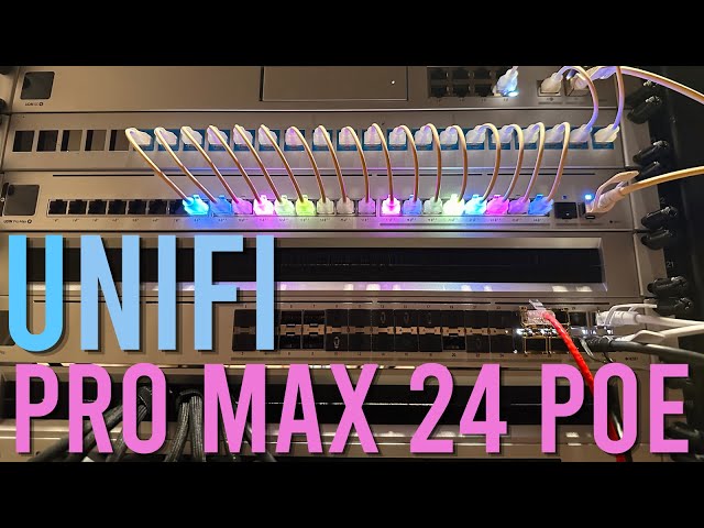 Unifi Pro Max 24 PoE: RGB Switch Ports