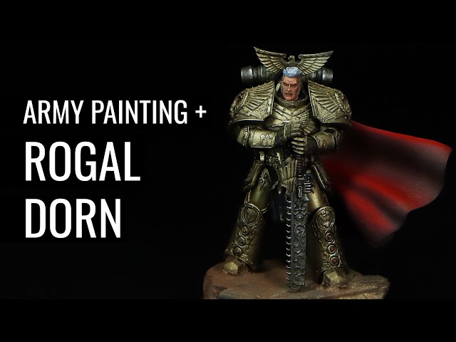 How to Paint ROGAL DORN | WARHAMMER 30k THE HORUS HERESY | Space Marines | PRIMARCH | IMPERIAL FISTS