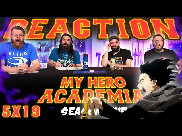 My Hero Academia 5x19 REACTION!! "More of a Hero Than Anyone"