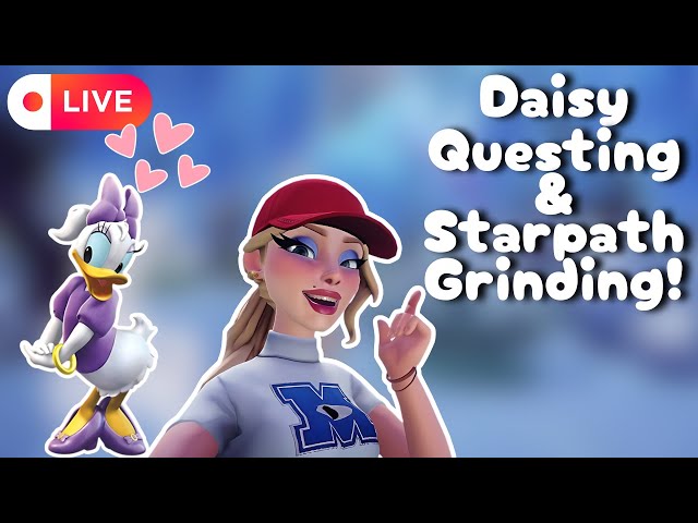 Questing With Daisy and Some Star Path Grinding! Playing the New Update in Disney Dreamlight Valley!