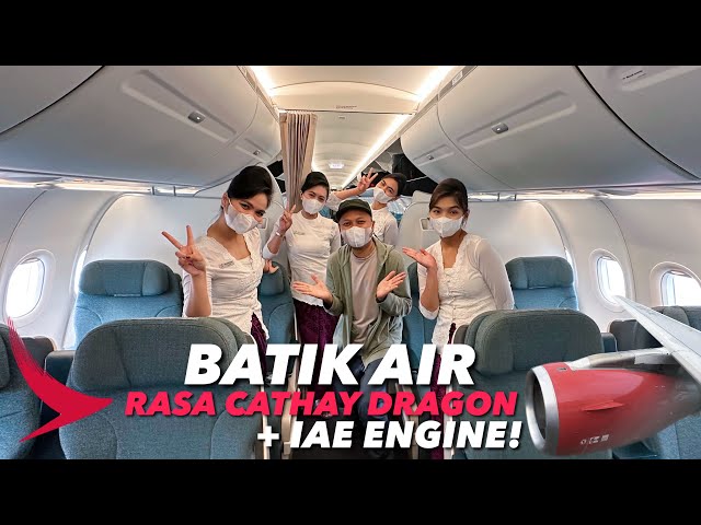 BARU! BATIK AIR A320 PK-BKM Dengan Cabin Berbeda & Mesin IAE | Review Flight ID6374 CGK-YIA