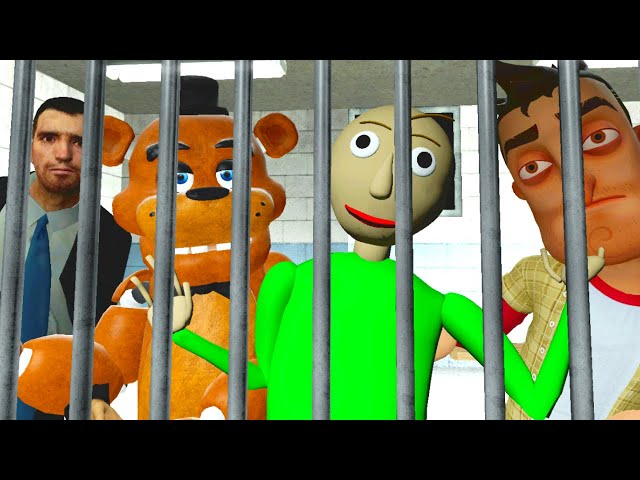 WE WENT TO JAIL BECAUSE WE... | Funny Gmod Gameplay