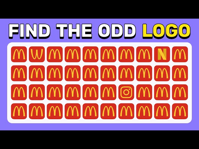 Find the ODD Logo Out - Ultimate Brand Logo Quiz 🥤🍏 27 levels