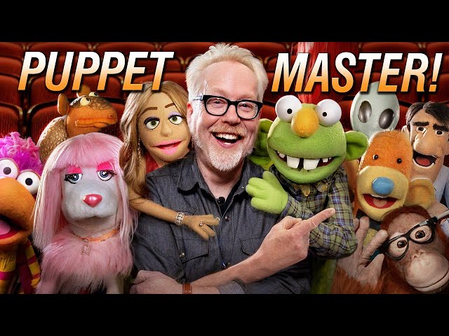 Adam Savage Attempts Puppeteering with The Henson Company!