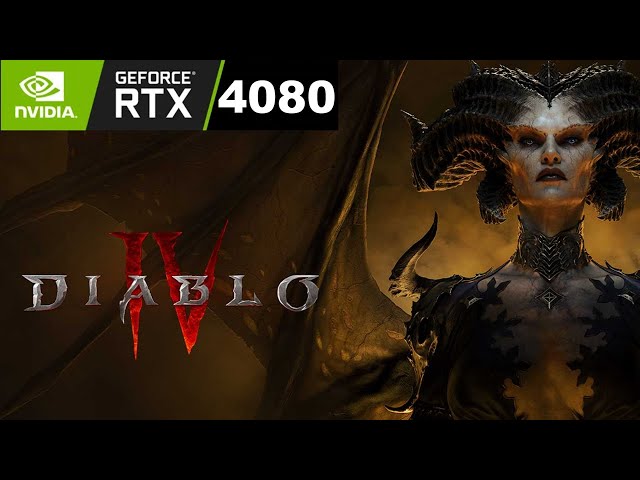 Diablo 4 Open Beta GIGABYTE GEFORCE RTX 4080 Eagle OC 4K DLSS Max Settings - Performance & FPS Test