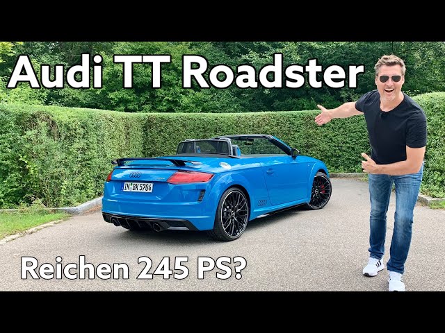 Audi TT Roadster 45 TFSI Quattro (245 PS): Offener Sportwagen mit GTI-Motor im Test | Review | 2022