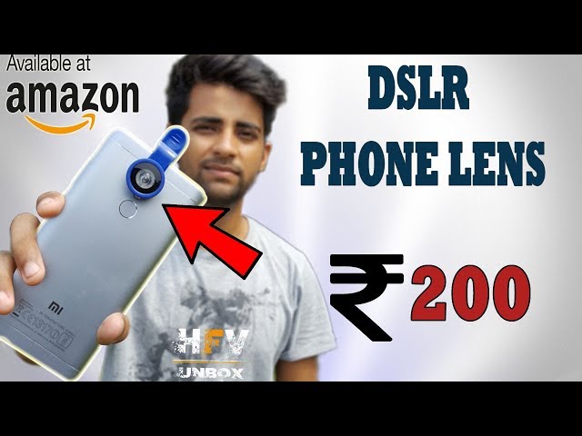 Take DSLR like photo with Smartphone!!