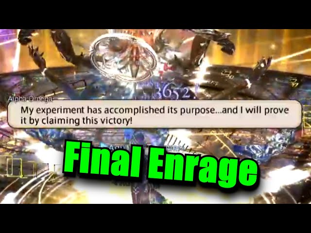 Final enrage reached! - Omega Ultimate progression clips #16