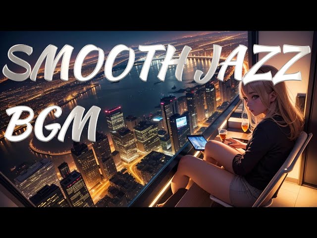 Smooth jazz BGM [Relaxing - For work - For studying - BGM for reading]