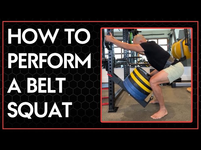 How to perform a belt squat | Peter Attia