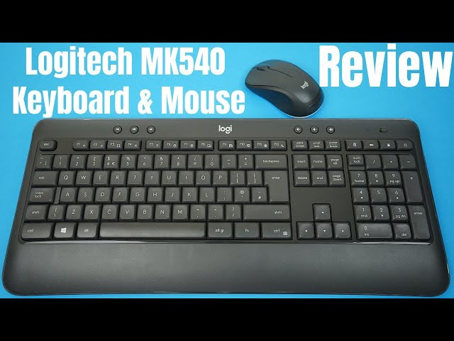 Logitech Keyboard and Mouse Review - MK540
