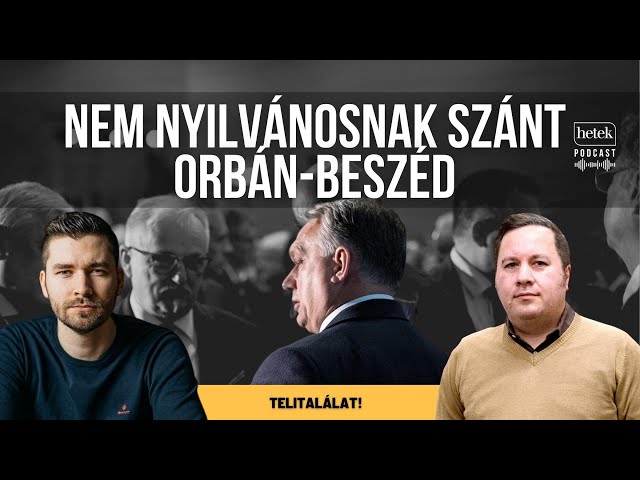 Ezért robbantották ki a háborút? - Orbán nem nyilvánosságnak szánt beszéde | Telitalálat!