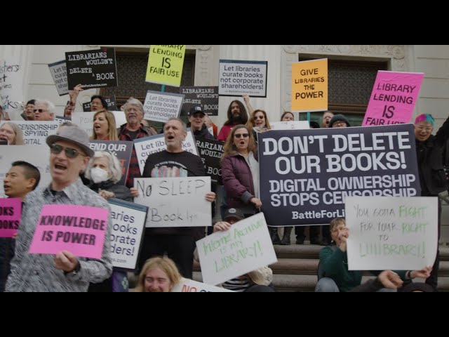 Rally against Digital Book Bans & Surveillance