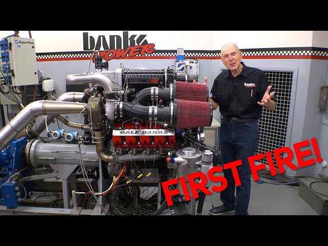SUPER-TURBO DURAMAX FIRST FIRE! Building A Monster Truck Engine Pt 12