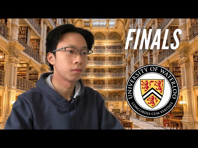 It's Finals Season | University of Waterloo