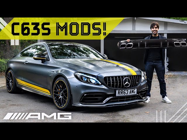 The Best C63 S Mods! Louder Exhaust and Facelift Looks!