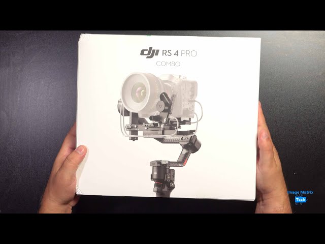 What's in the box? DJI RS 4 Pro Combo Unboxing