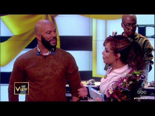 Common Performs "My Fancy Free Future Love" for Sunny | The View