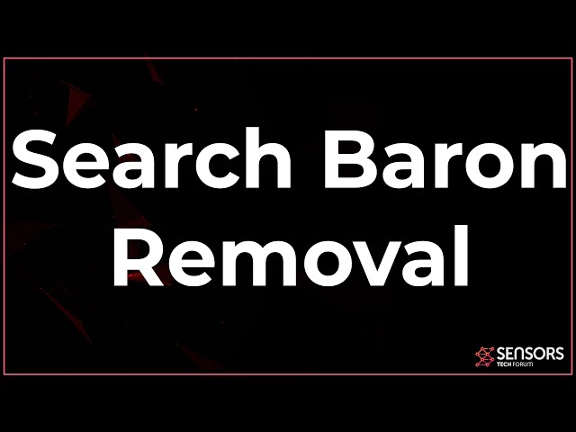 Search Baron Virus Mac & Safari REMOVAL [FREE STEPS]